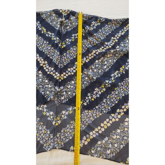 Ext 1946 Navy Blue Floral Kimono One Size for Women - Picture 7 of 8